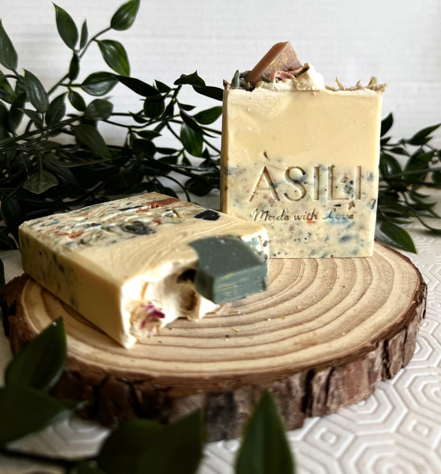 Vanilla Soap Bar – Colorful Natural Handmade Soap for All Skin Types (Party Time)