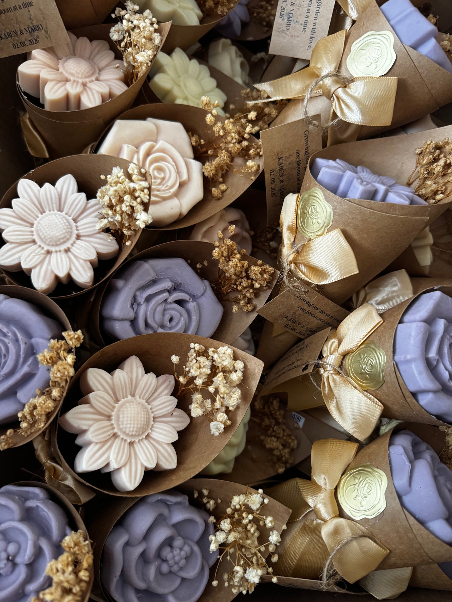Custom  Handmade Soaps Favours