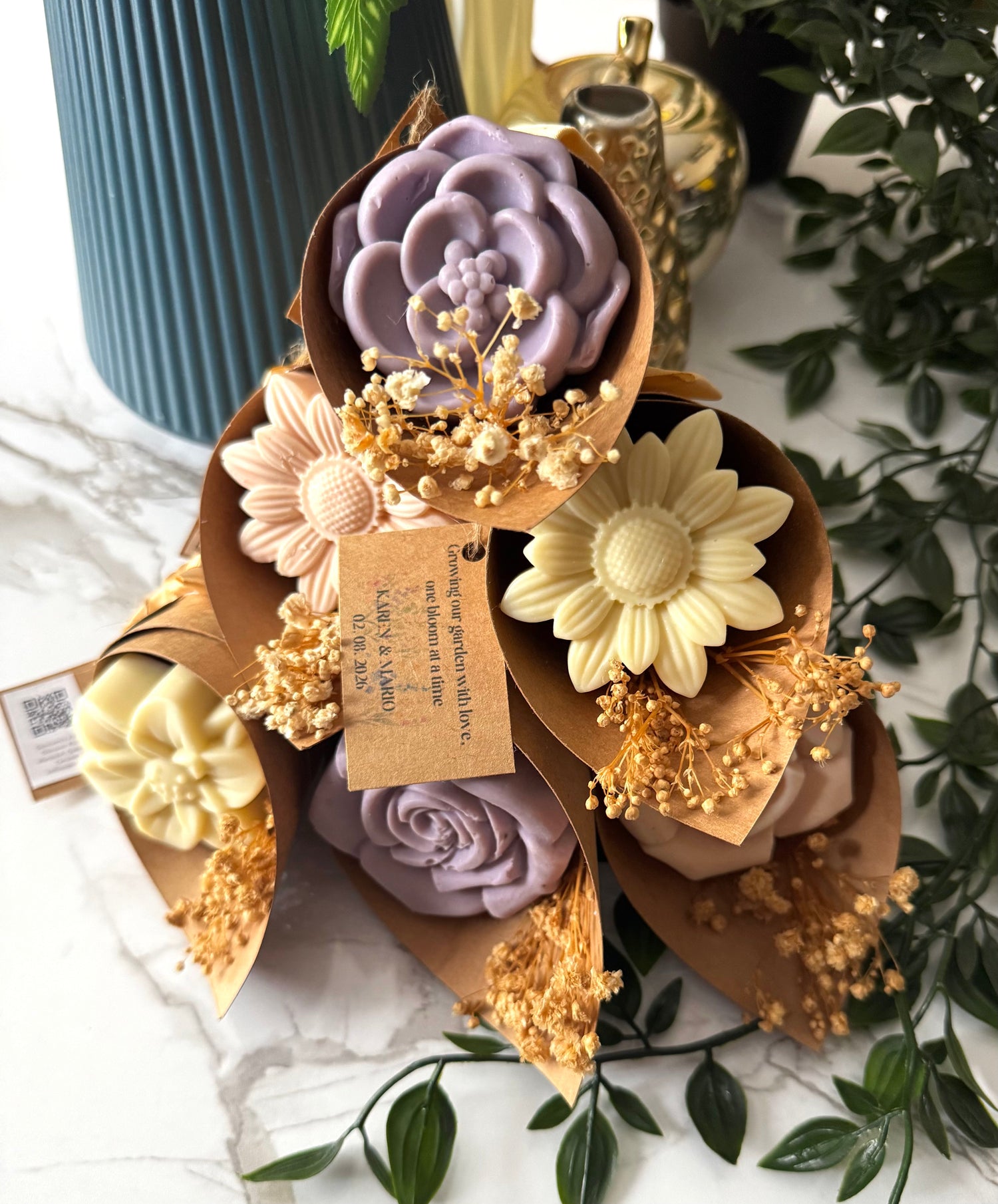 Custom  Handmade Soaps Favours