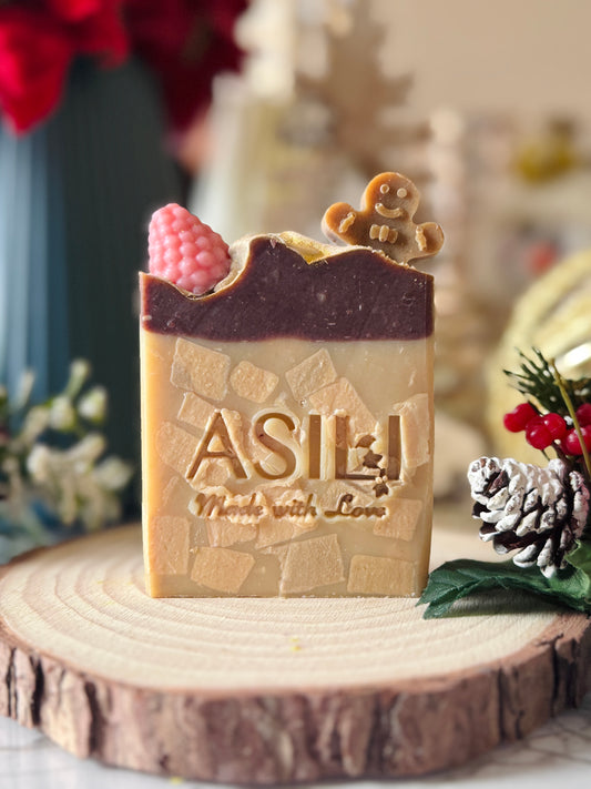 "Gingy" | Christmas Handmade soap Montreal