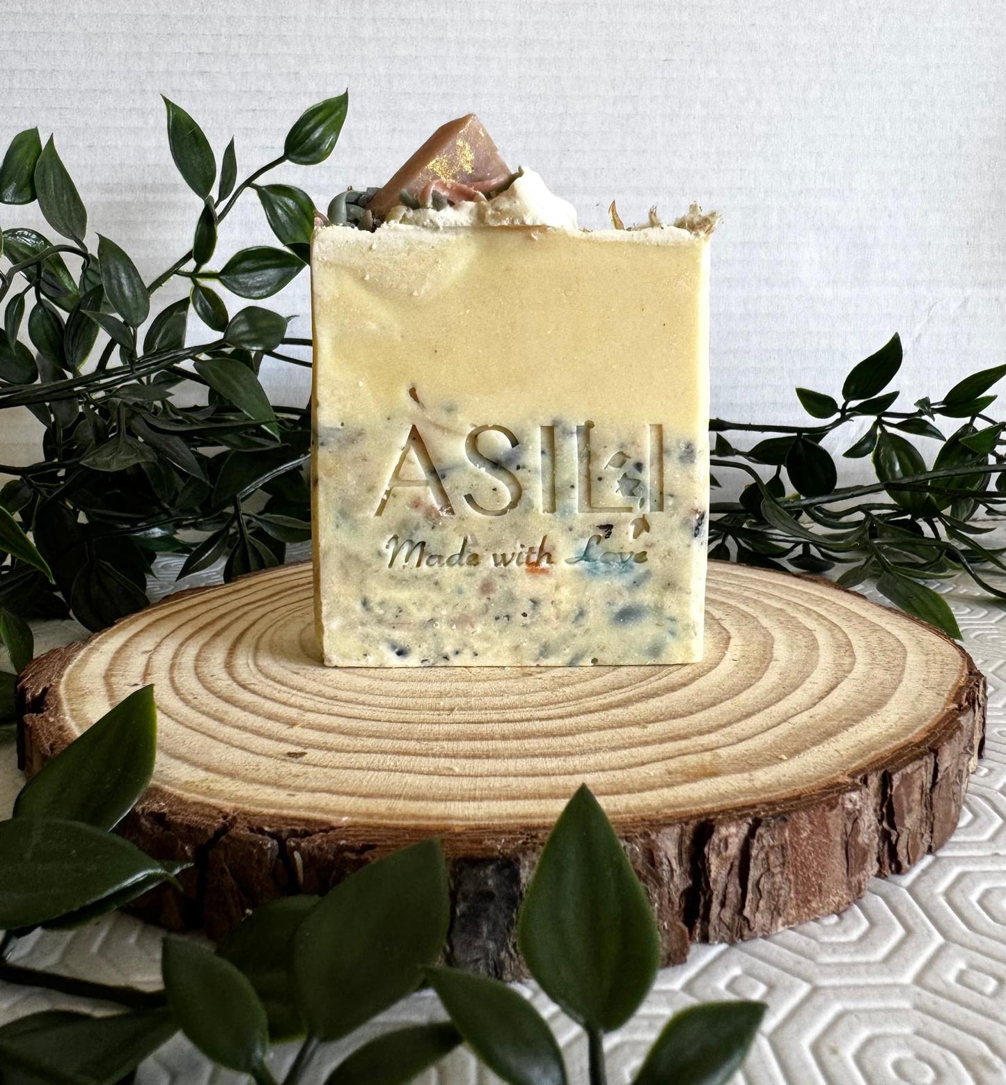 Vanilla Soap Bar – Colorful Natural Handmade Soap for All Skin Types (Party Time)